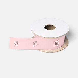 Roze uw Logo knippen en handgemaakte Craft Labels Lint