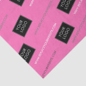 Roze Uw Verpakking Bedrijfs van de Website van de  Tissuepapier (Detail)