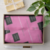 Roze Uw Verpakking Bedrijfs van de Website van de  Tissuepapier (Geschenk)