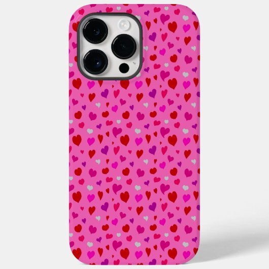 Roze V-Dag Case-Mate iPhone Case (Achterkant)