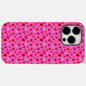 Roze V-Dag Case-Mate iPhone Case (Achterkant (horizontaal))