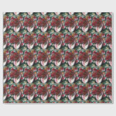 "Roze vaas" Vloertuinpapier Cadeaupapier (Vlak)