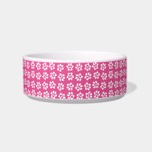 Roze Valentijn Heart Paw Print Patroon