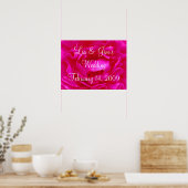 Roze Valentijn Poster (Keuken)