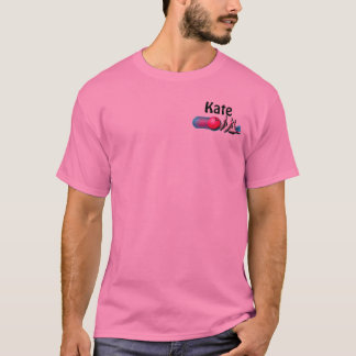 Roze van de wagner t-shirt
