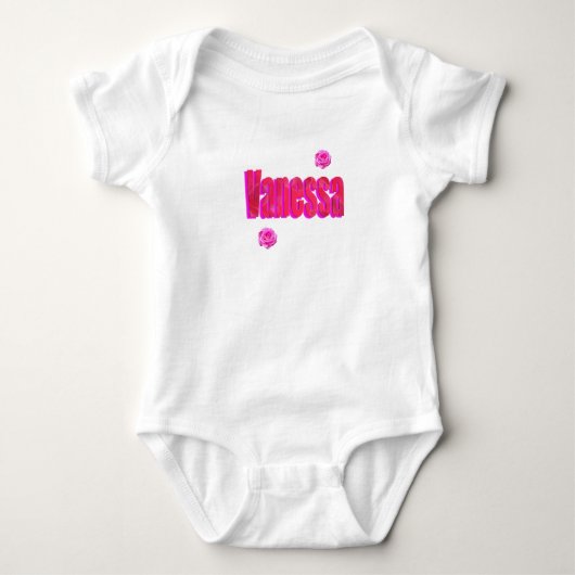 Roze Vanessa Naam, Romper (Voorkant)