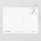 Roze Varken Gezicht Herhalend Patroon Briefkaart (Achterkant)