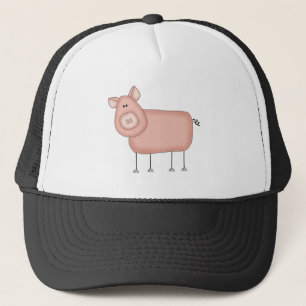 Roze Varken T-shirts en Cadeaus Trucker Pet