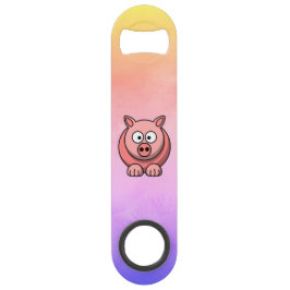 Roze Varkenshouderig Speed Flessenopener