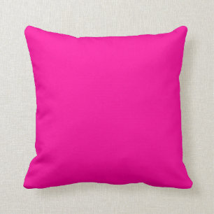 Roze, vaste kleurenkussen kussen