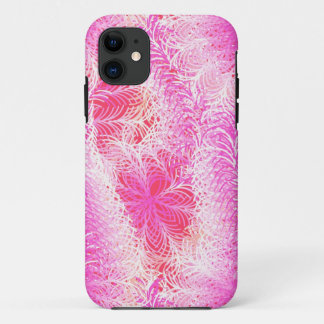 Roze veerboa iPhone 11 hoesje