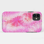 Roze veerboa Case-Mate iPhone case (Achterkant (horizontaal))