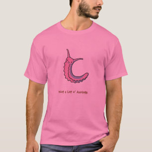 Roze Velvet Worm T-shirt