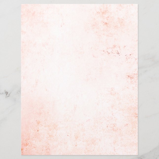 Roze Venetian Plaster Texture Scrapbook Paper (Voorkant)