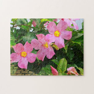 Roze ventiel Puzzle Legpuzzel