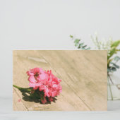 Roze ventilator briefpapier (Staand voorkant)