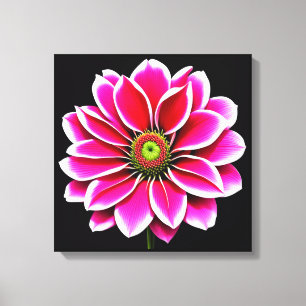 Roze ventilator canvas afdruk