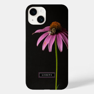 Roze ventilator en bundelbare bijen iPhone draagta Case-Mate iPhone 14 Hoesje