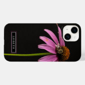 Roze ventilator en bundelbare bijen iPhone draagta Case-Mate iPhone Case (Achterkant (horizontaal))