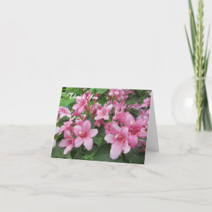 Roze ventilator Hartelijk dank Bedankkaart