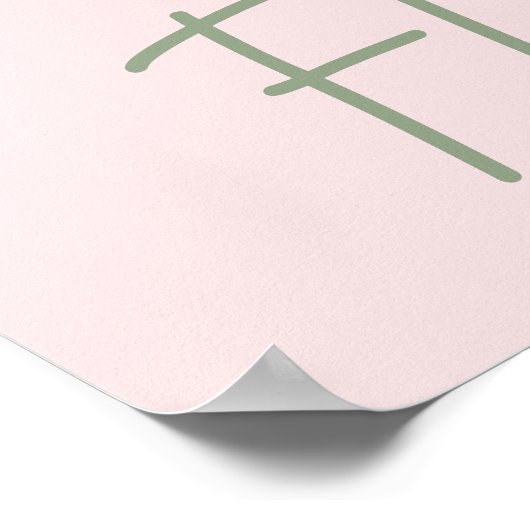 Roze ventilator market Poster (Hoek)