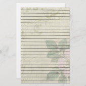 -roze ventilator met lijnen briefpapier (Voorkant / Achterkant)