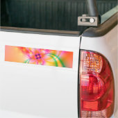 Roze ventilator met linten bumpersticker (Op Truck)