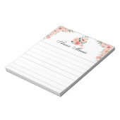 Roze ventilator notitieblok (Gedraaid)