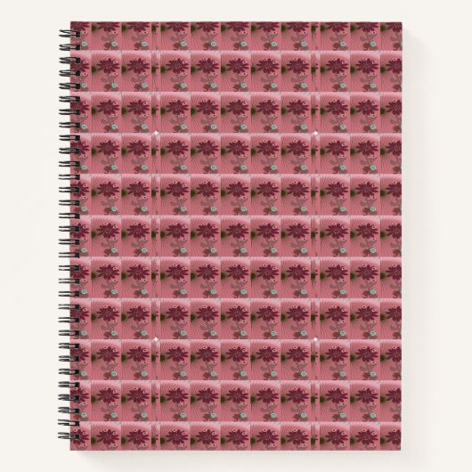Roze ventilator notitieboek (Voorkant)