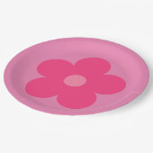 Roze ventilator papieren bordje (Gekanteld)