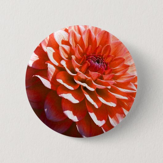 Roze ventilator ronde button 5,7 cm (Voorkant)