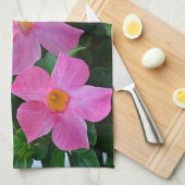 Roze ventilatorhanddoek theedoek (Quarter Fold)