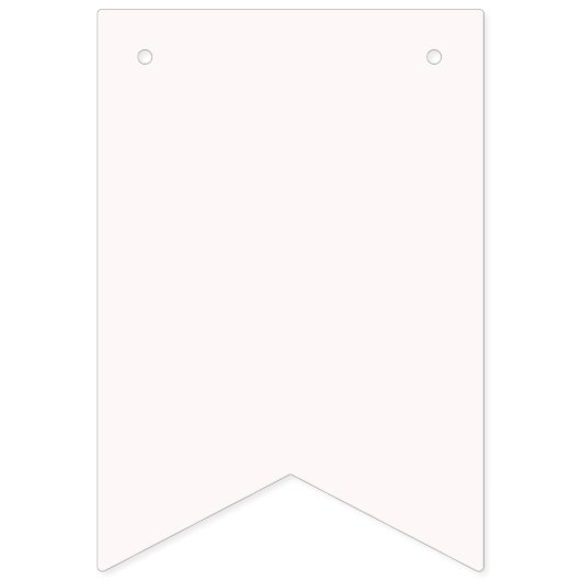 Roze Verjaardag Custom Party Bunting Banner (Eerste vlag)