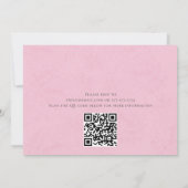 Roze verjaardag Whimsical Cute Cupcake Eenvoudig Kaart (Achterkant)