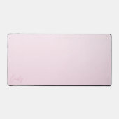 Roze Verlopen Calligraphy Persoonlijk Bureaumat (Voorkant)