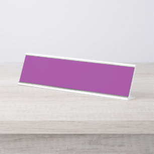 Roze Verlopende Bureaunaambord Office Bord Bureau Naambordje