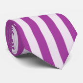 Roze verticale streep das (Opgerold)