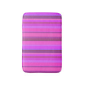 Roze verticale strepen badmat (Voorkant Verticaal)