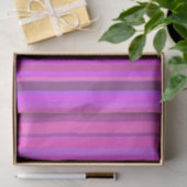 Roze verticale strepen tissuepapier (Geschenk)