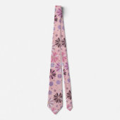 Roze vibe stropdas (Voorkant)