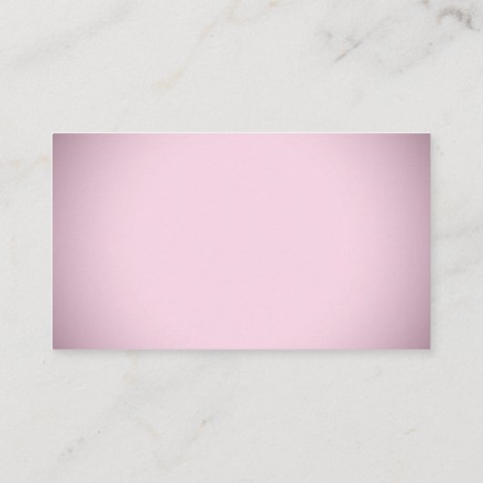 Roze Vignette Voetafdruk Luier Raffle Baby shower Informatiekaartje (Achterkant)