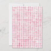 Roze Vind de Gast Bingo Vrijgezellenfeest Spel Kaart (Achterkant)