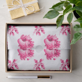 Roze Vintage Kousen Tissuepapier