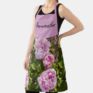Roze Vintage Roos Rozen Kool Vintage Schort