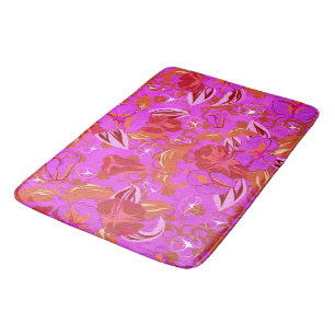 Roze Vintage Tuin Badmat