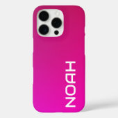 Roze-violette gradiënt – gepersonaliseerd met Jouw Case-Mate iPhone Case (Achterkant)