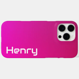 Roze-violette gradiënt – gepersonaliseerd met Jouw iPhone 16 Pro Max Hoesje