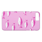 Roze vis Case-Mate iPhone case (Achterkant (Horizontaal))