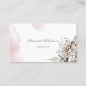  Roze  Visitekaartje (Voorkant)