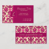 Roze Visitekaartje (Voorkant / Achterkant)